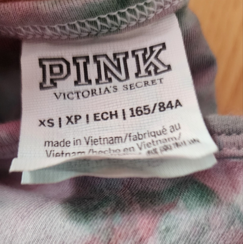 PINK Victoria's Secret Green and Pink Camisole - Picture 3 of 3